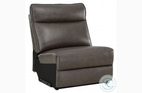 Maroni Brown Armless Chair