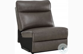 Maroni Dark Brown Armless Chair
