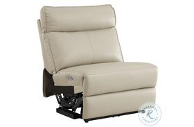 Maroni Power Recliner Armless Chair With Power Headrest