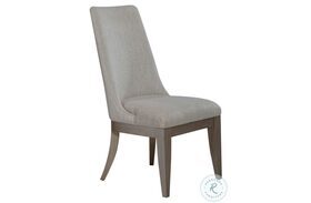 Montage Platinum Upholstered Side Chair Set of 2