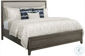 Cascade Upholstered Panel Bed