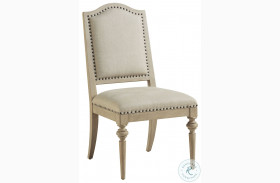 Malibu Ivory And Fawn Aidan Upholstered Side Chair By Barclay Butera