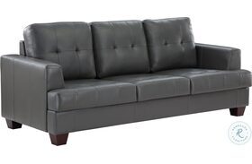 Hinsall Gray Sofa