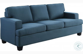 Elmont Blue Sofa