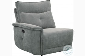 Tesoro Dark Gray LAF Reclining Chair
