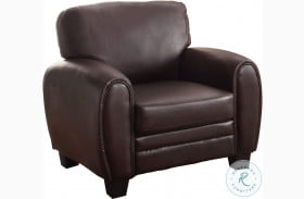 Rubin Dark Brown Chair