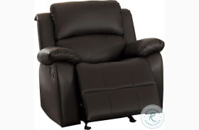 Clarkdale Dark Brown Glider Reclining Chair