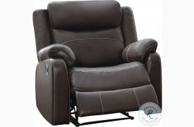Yerba Dark Brown Lay Flat Reclining Chair