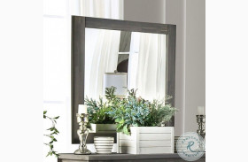 Rockwall Weathered Gray Mirror
