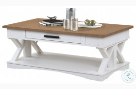 Americana Modern Cotton Cocktail Table