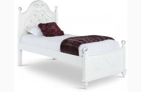 Annie Youth Upholstered Poster Bed