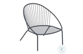Aria Gray Outdoor Accent Chair
