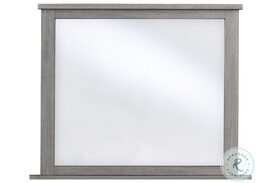 Madden Light Slate Grey Mirror