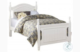 Clementine White Youth Poster Bed