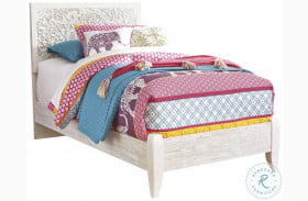 Paxberry Whitewash Youth Panel Bed