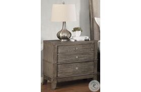 Shores Brushed Brown Nightstand