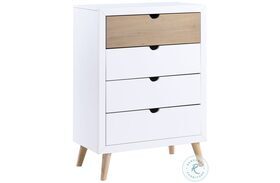 Asker White And Natural Chest