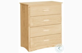 Bartly Natural Pine 4 Drawer Chest