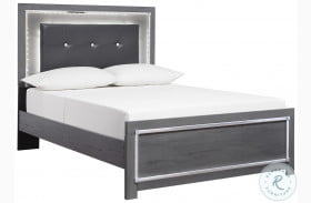 Lodanna Gray Full Upholstered Panel Bed