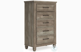 Yarbeck Sand 5 Drawer Chest
