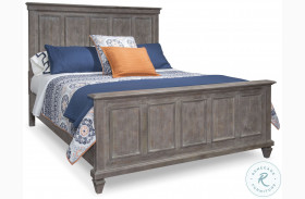 Lancaster Dovetail Grey Panel Bed