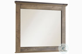 Trinell Brown Bedroom Mirror