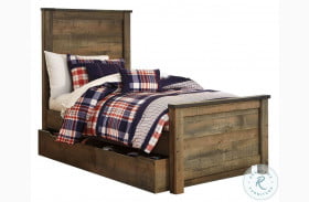 Trinell Youth Storage Panel Bed