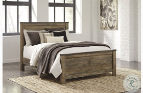 Trinell Brown Panel Bed