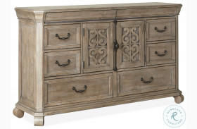 Tinley Park Dovetail Grey Drawer Dresser