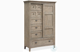 Paxton Place Dovetail Grey 6 Drawer Chest