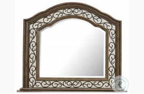 Durango Willadeene Brown Shaped Mirror
