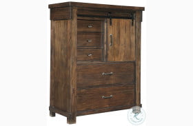 Lakeleigh Brown 5 Drawer Chest