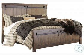 Lakeleigh Brown Queen Panel Bed