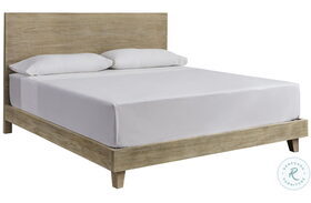 Michelia Bisque Panel Bed