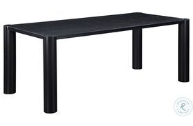 Post Oak Black Small Dining Table