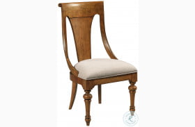 Berkshire Cognac Sling Back Side Chair Set of 2