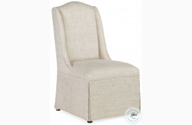 Traditions Beige Slipper Side Chair Set Of 2