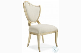 Fontainebleau White Right Side Chair Set Of 2