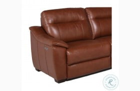 Casa Comely Coach Leather LAF Power Recliner