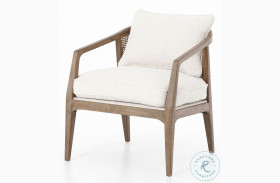 Alexandria Knoll Natural Accent Chair