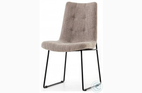Camile Savile Flannel Dining Chair