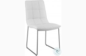 Leandro White Dining Chair Set of 2