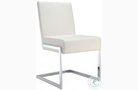 Fontana White Dining Chair Set of 2