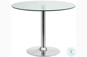 Forte Chrome Dining Table