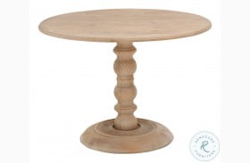 Chelsea Smoke Gray 42" Round Dining Table