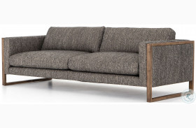 Otis Arden Charcoal and Distressed Natural Sofa