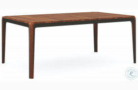 Room For More Rich Walnut And Dark Chocolate Extendable Dining Table