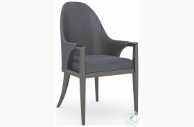 Natural Choice Lightly Textured Navy Arm Chair
