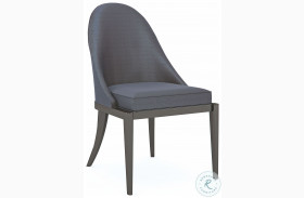 Natural Choice Lightly Textured Navy Side Chair