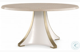 Great Expectations Moonstone And Pearly White Dining Table